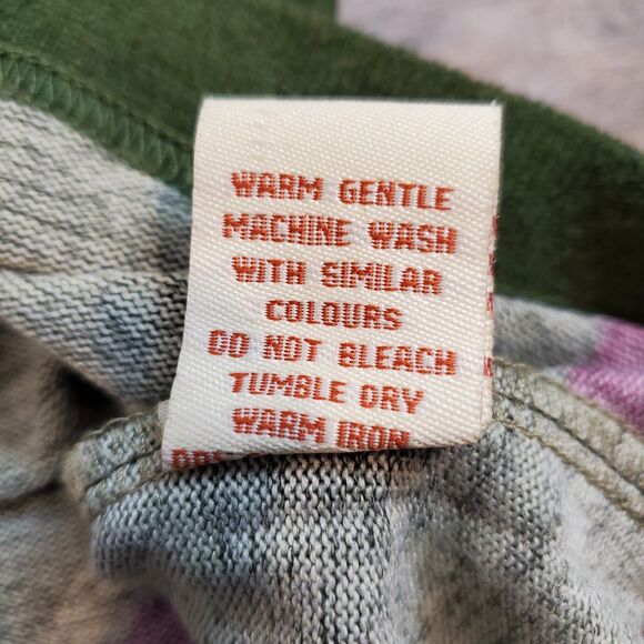 Aryeh Longsleeve Tunic Top Tie Back S Polka Dot Artsy Art to Wear Boho Retro - Picture 11 of 11